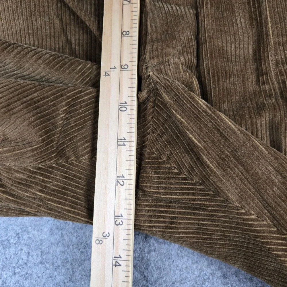 Vintage Levi's Sta-Prest Slacks Young Men 34x30 Brown Corduroy Pants Flare 70s
